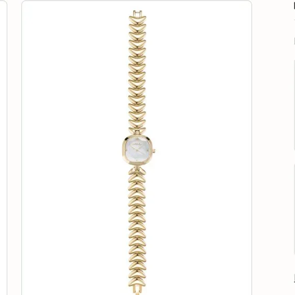Ettika - Metal Moderna Bracelet Watch in Gold - Picture 7 of 7